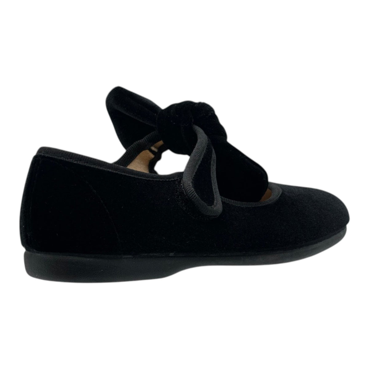 ZAPATO NIÑA BANDA MOÑO/TERCIOPELO