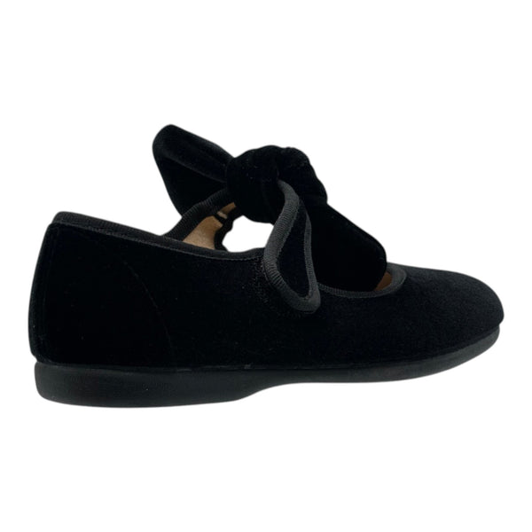ZAPATO NIÑA BANDA MOÑO/TERCIOPELO