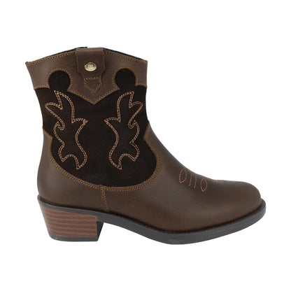BOTIN CAFE PARA VAQUERA NIÑA