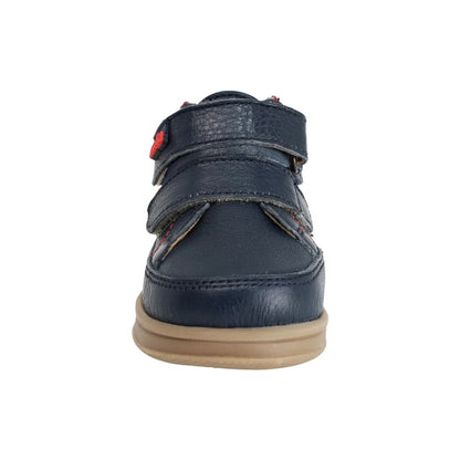 ZAPATO AZUL PARA BEBE DOBLE VELCRO