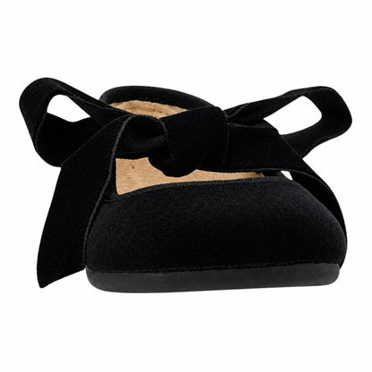ZAPATO NIÑA VALENCIANA CINTAS/TERCIOPELO