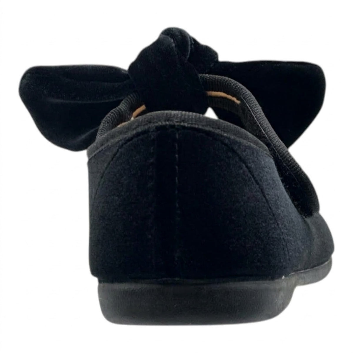 ZAPATO NIÑA BANDA MOÑO/TERCIOPELO