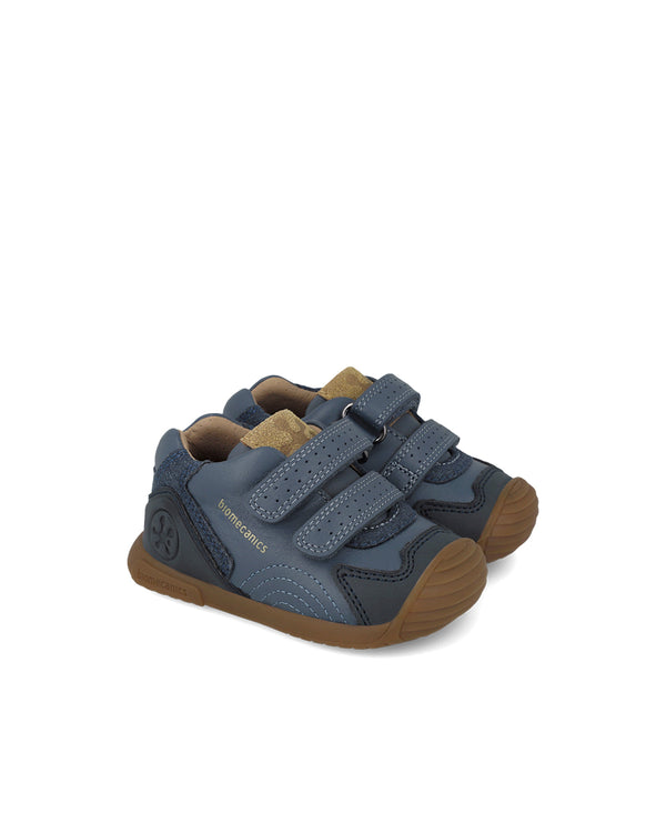 ZAPATO NIÑO SUELA LIGA DOS VELCROS