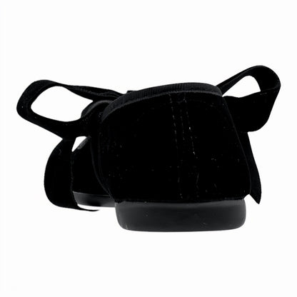 ZAPATO NIÑA VALENCIANA CINTAS/TERCIOPELO