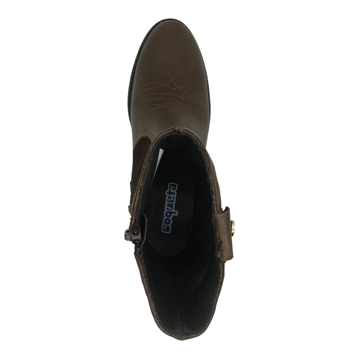BOTIN CAFE PARA VAQUERA NIÑA