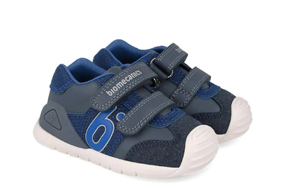 ZAPATO NIÑO COMBINADO B DOS VELCROS