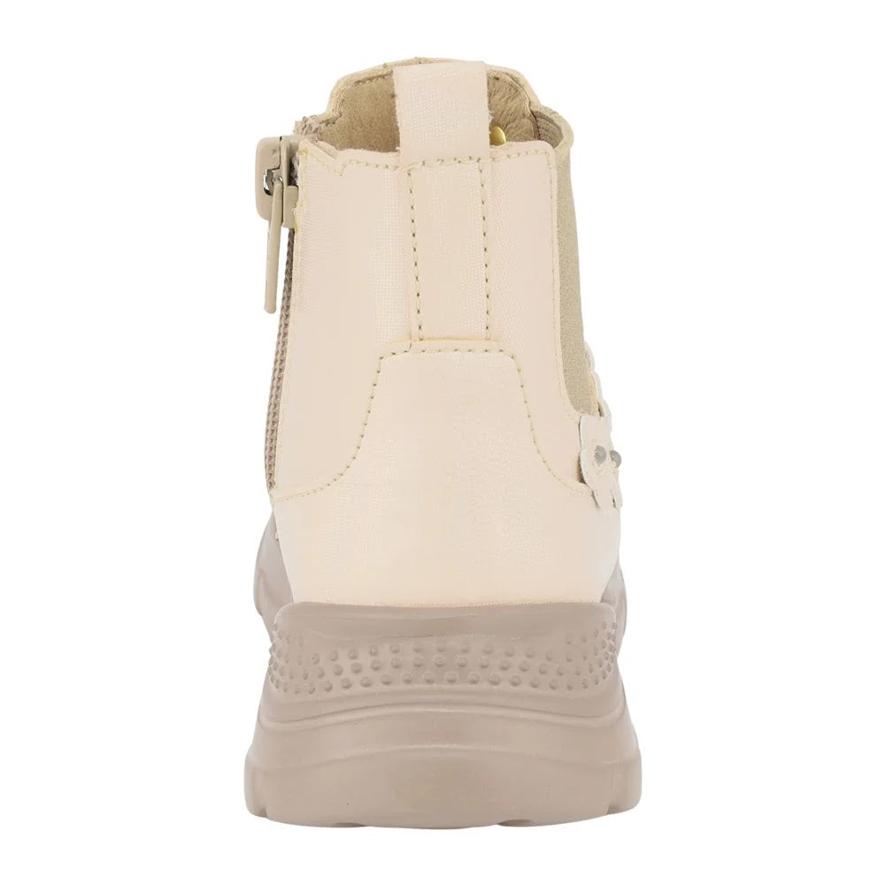 BOTIN ORO PARA NIÑA FLORES