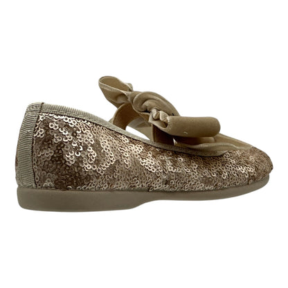 ZAPATO NIÑA VESTIR / MOÑO / TERCIOPELO