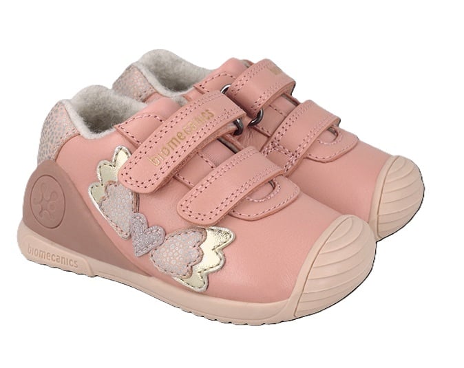 ZAPATO NIÑA CASUAL PETALOS DOS VELCROS