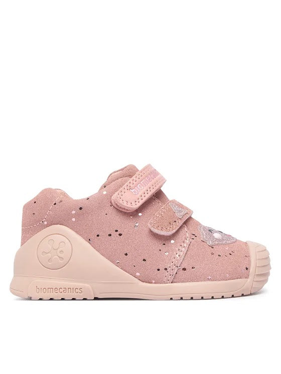 ZAPATO NIÑA LAMINADO DOS VELCROS