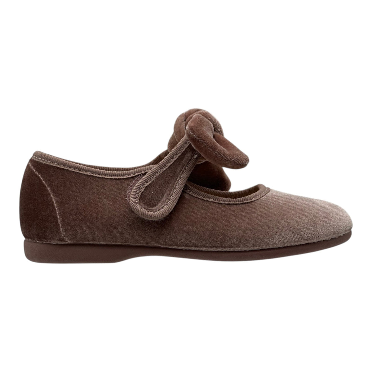 ZAPATO NIÑA BANDA MOÑO/TERCIOPELO