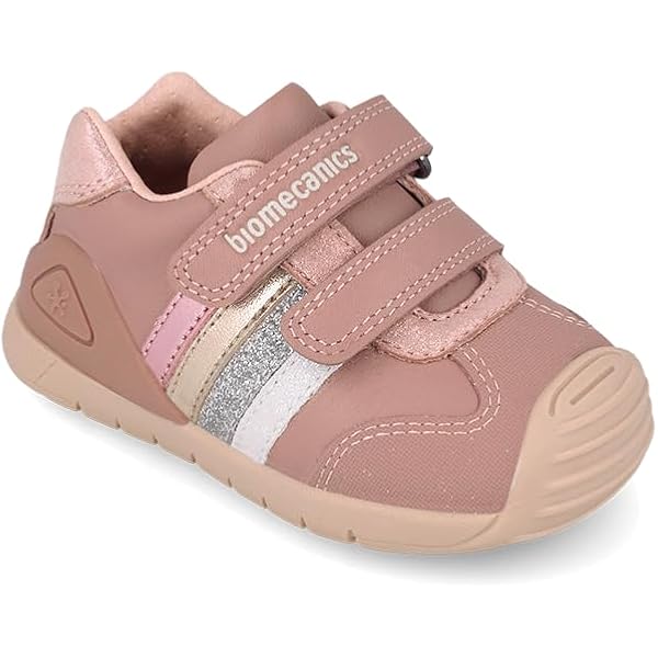 ZAPATO NIÑA FRANJAS DOS VELCROS