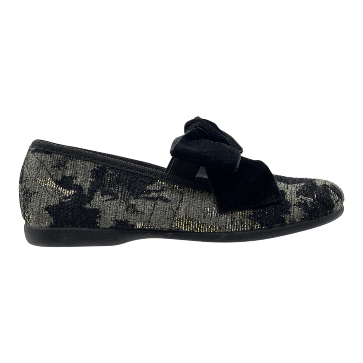 ZAPATO NIÑA VESTIR / MOÑO / TERCIOPELO