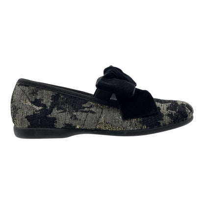 ZAPATO NIÑA VESTIR / MOÑO / TERCIOPELO