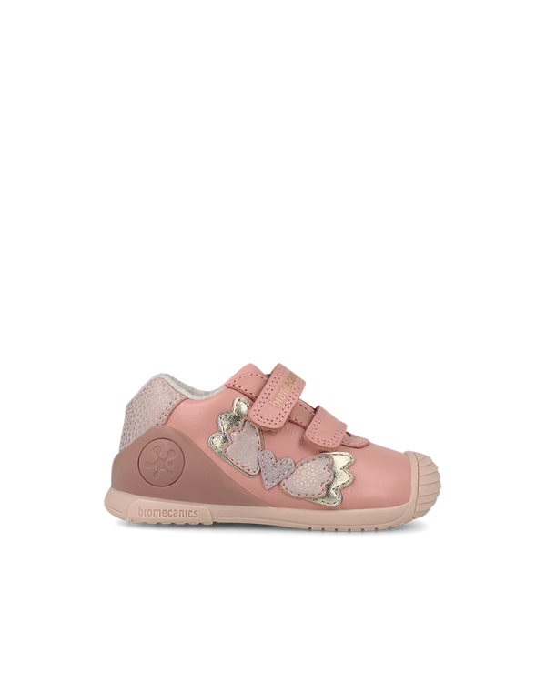 ZAPATO NIÑA CASUAL PETALOS DOS VELCROS