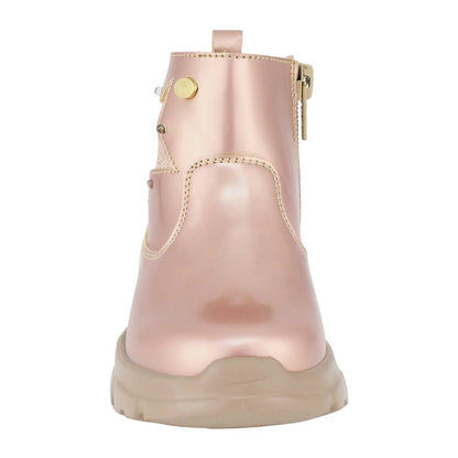 BOTIN ORO PARA ROSADO NIÑA CHAROL ESTRELLA