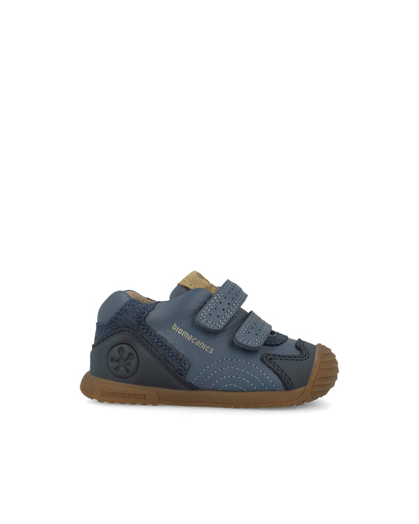 ZAPATO NIÑO SUELA LIGA DOS VELCROS
