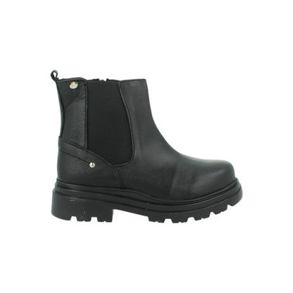 BOTIN NEGRO PARA NIÑA ELASTICO
