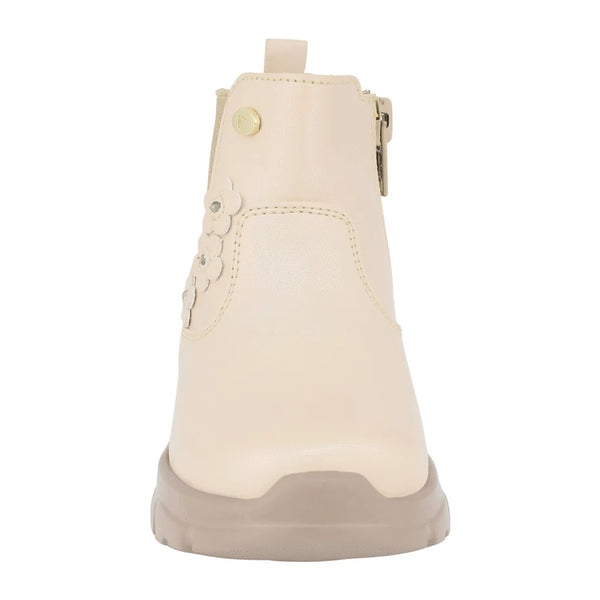 BOTIN ORO PARA NIÑA FLORES
