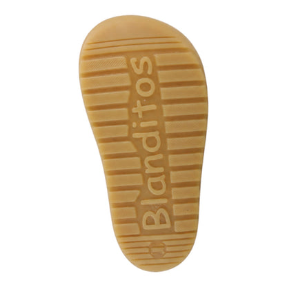 Zapato Deportivo Barefoot Blanditos Color Cuero Para Niña