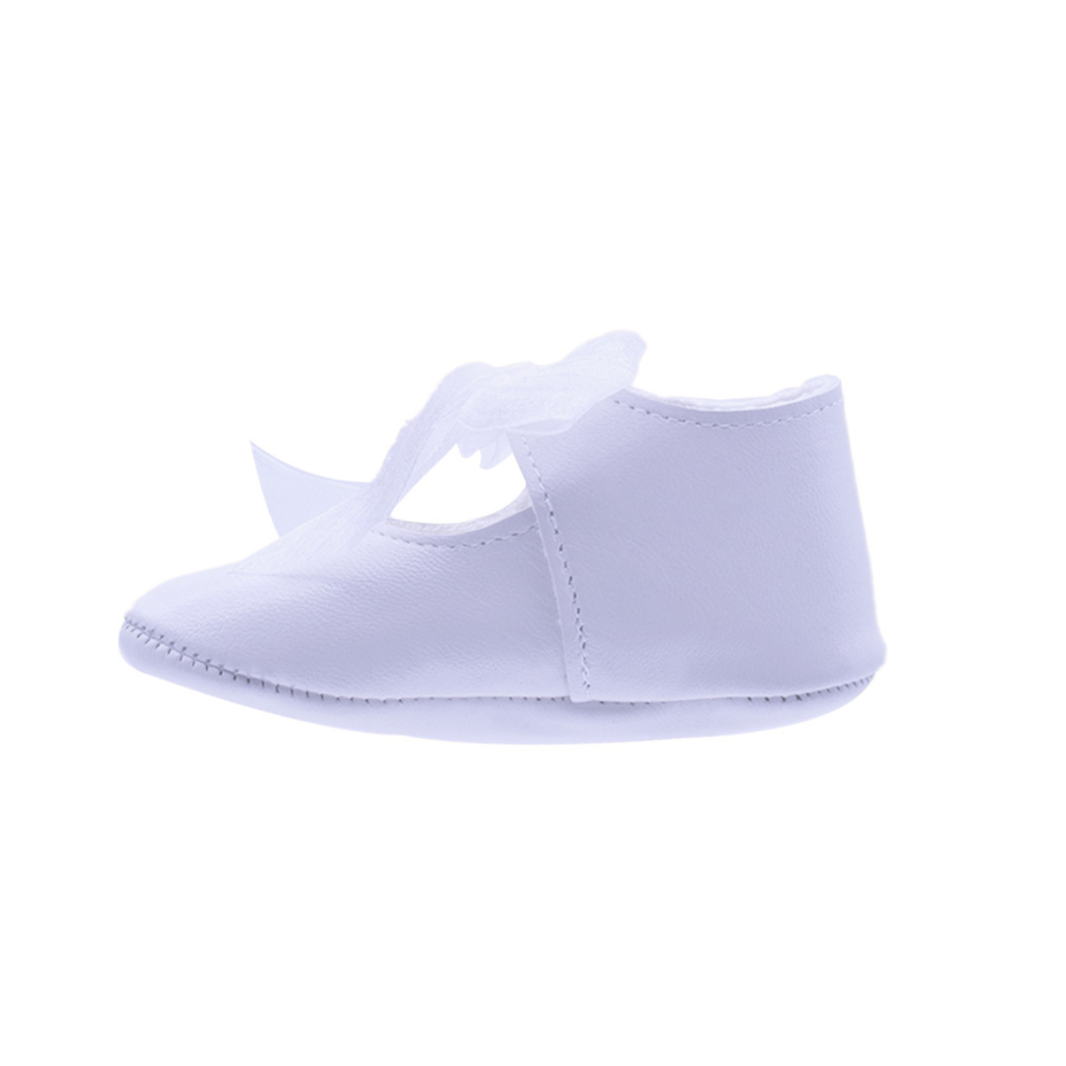Zapato Bebe Ceremonia Blanco - Pekis
