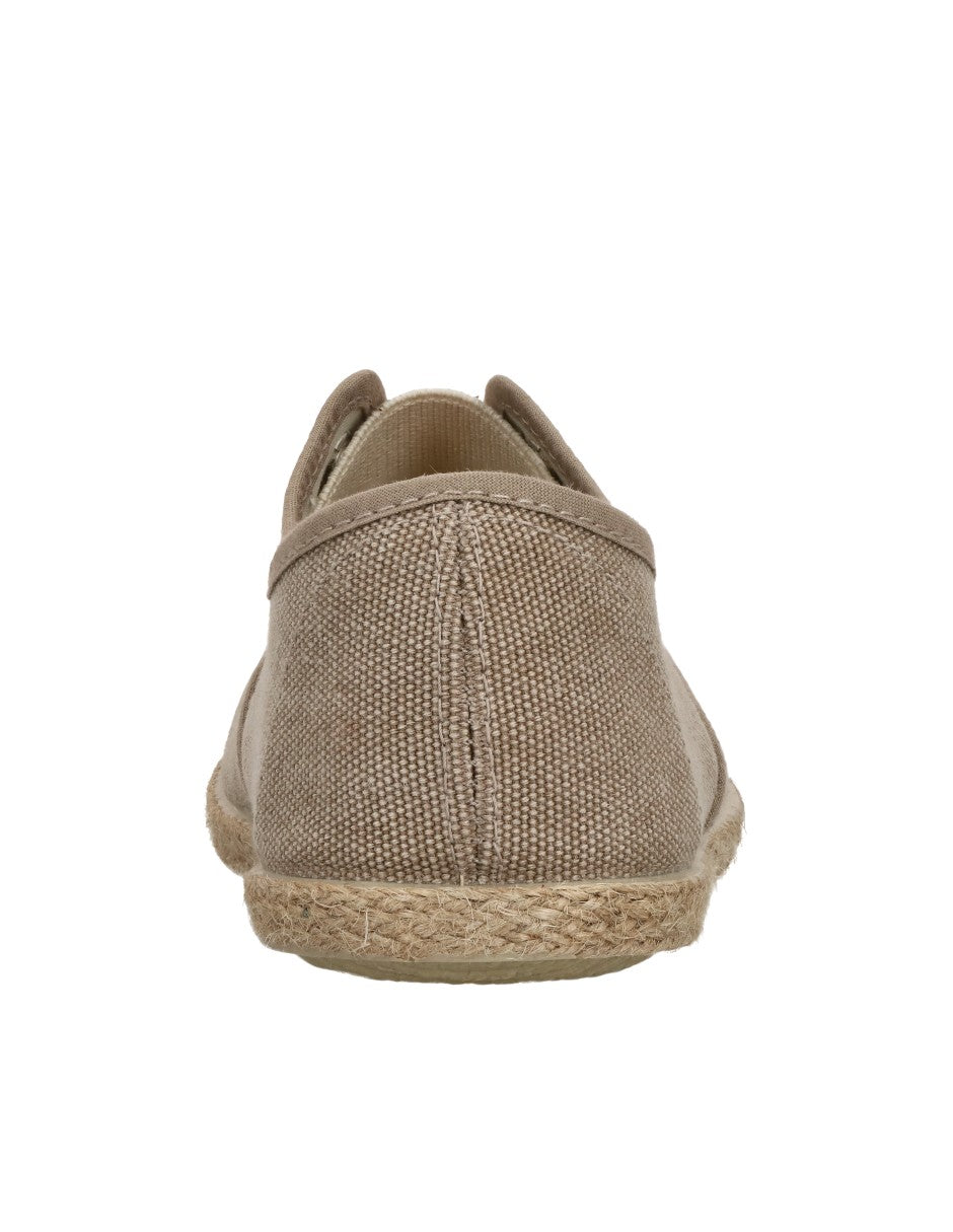 Zapato Tokolate Ingles Resorte/cotton Tostado para Niño