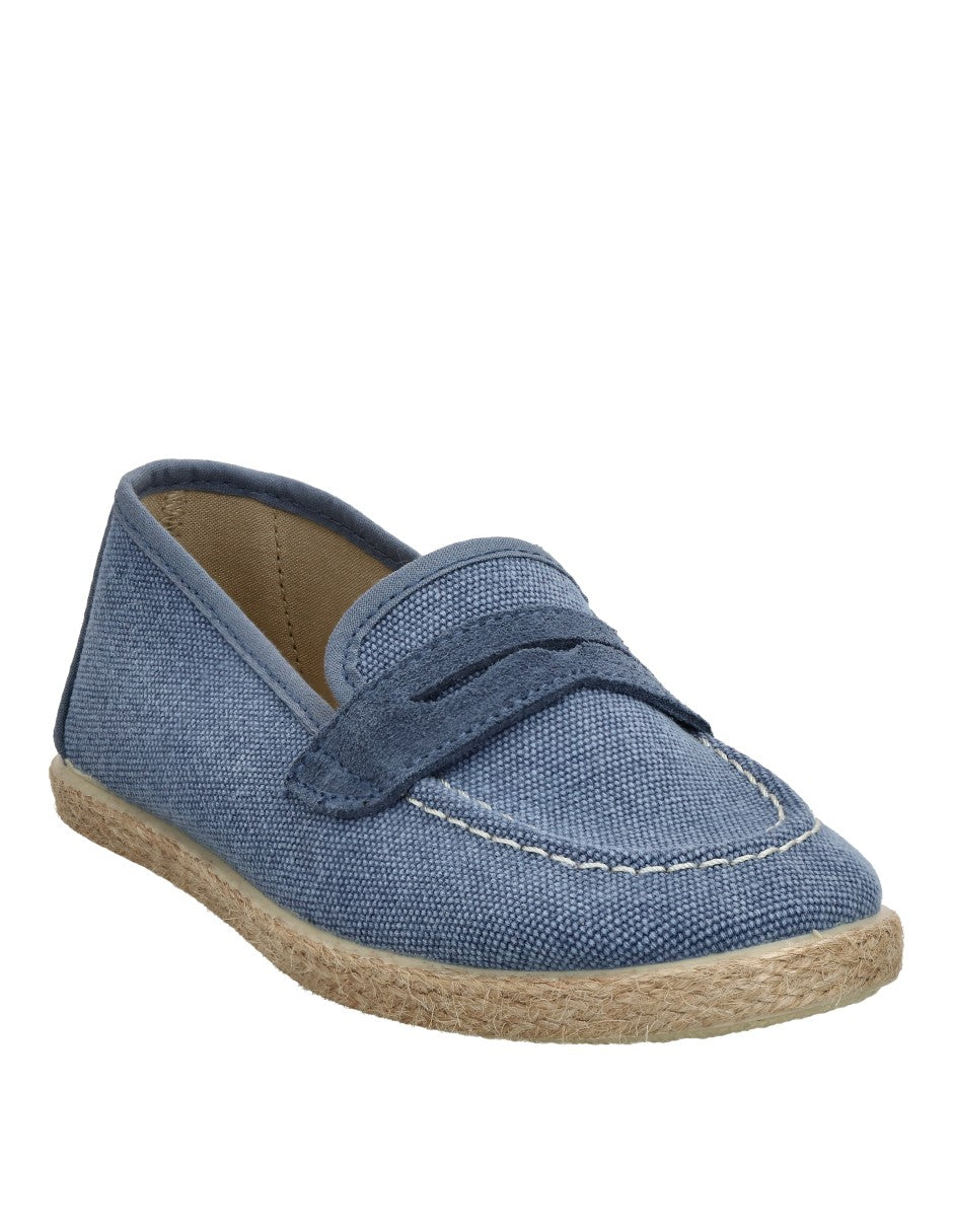 Mocasines Tokolate con Antifaz Jeans para Niño