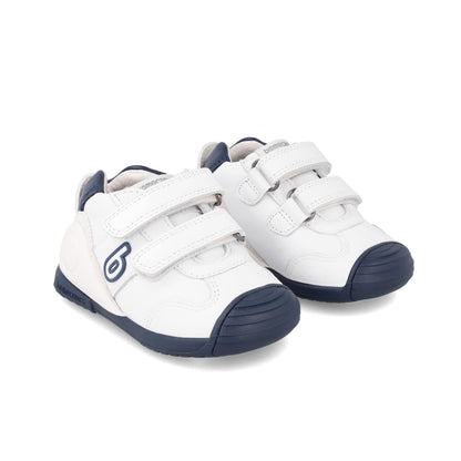 Zapato Botita Niño Doble Velcro Biomecanics