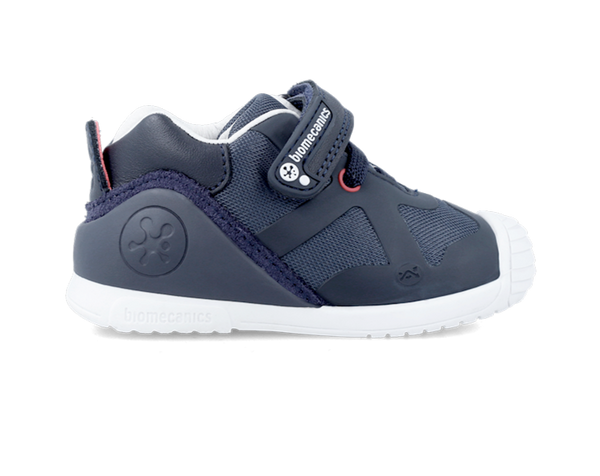 Tenis Biomecanics Azul con Velcro para Bebé