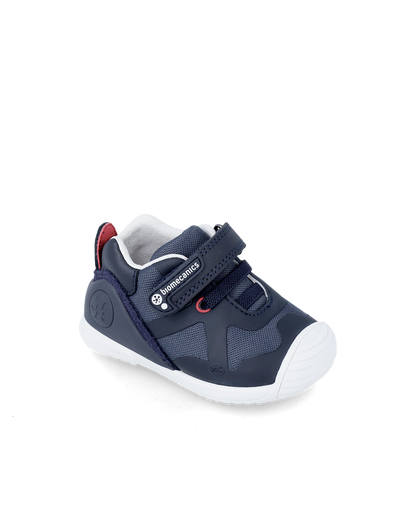 Tenis Biomecanics Azul con Velcro para Bebé