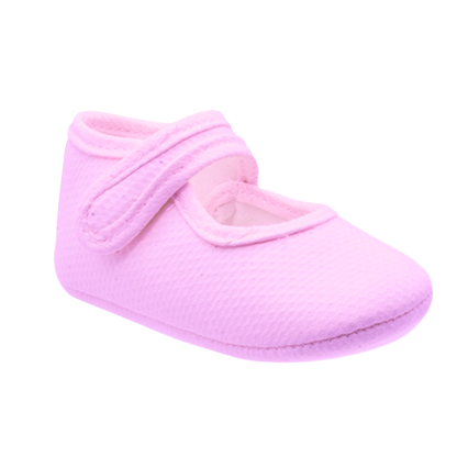 Zapato Bebe Velcro Rosa - Pekis