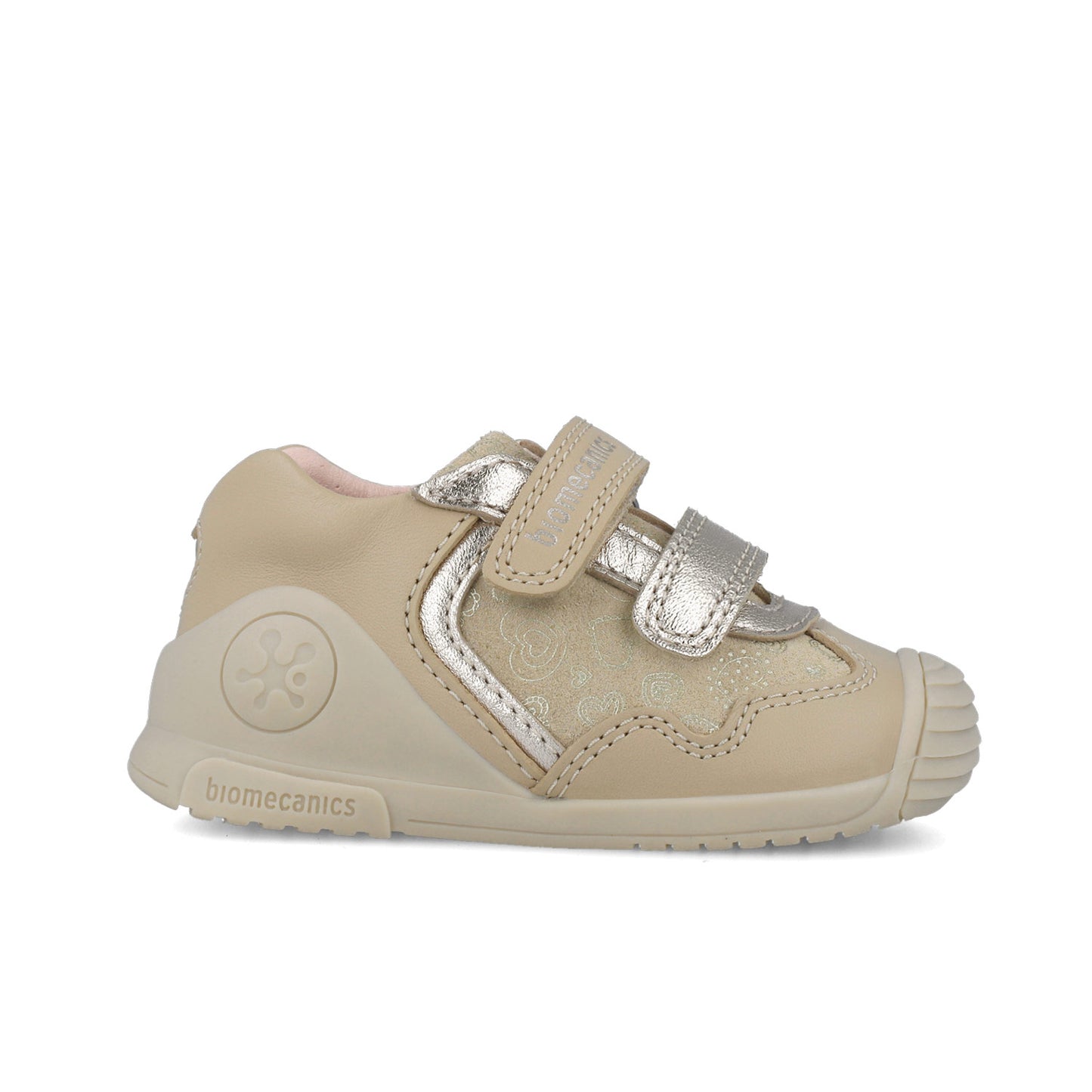 Biomecanics Zapato de Niña Beige Velcro
