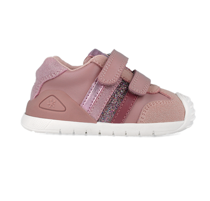 Zapatos Biomecanics Rosas con Gliter para Bebé