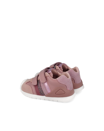 Zapatos Biomecanics Rosas con Gliter para Bebé