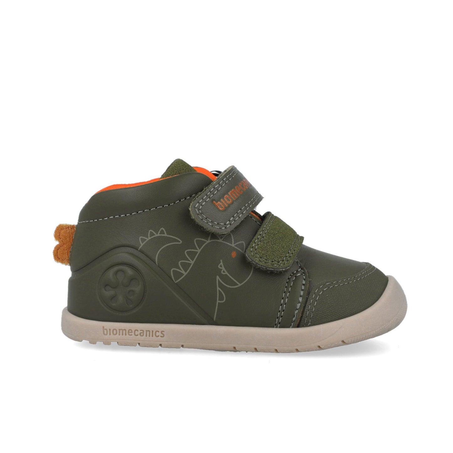 Biomecanics  Zapato Barefoot Verde Velcro