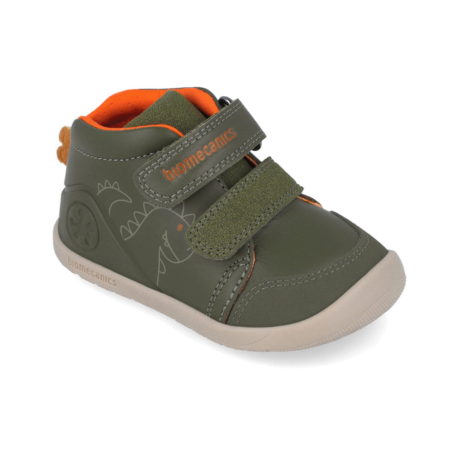 Biomecanics  Zapato Barefoot Verde Velcro