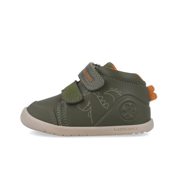 Biomecanics  Zapato Barefoot Verde Velcro