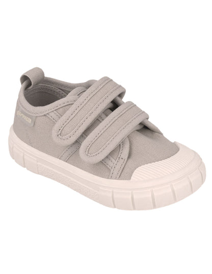 Zapato Garvalin Lona Dos Velcros Crudo para Niño