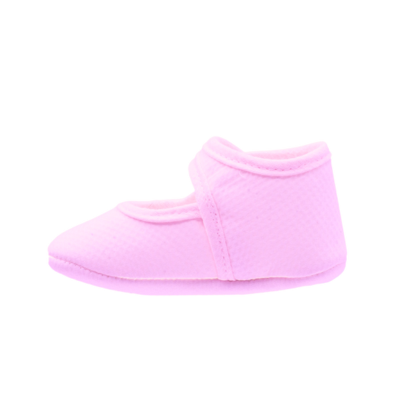 Zapatos Pekis Rosa con Velcro para Bebé