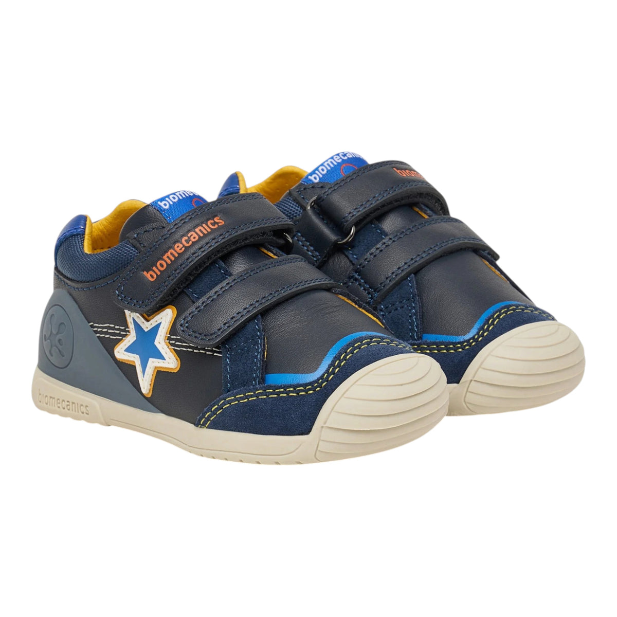 ZAPATO BOTIN NIÑO DOBLE VELCRO ESTRELLA