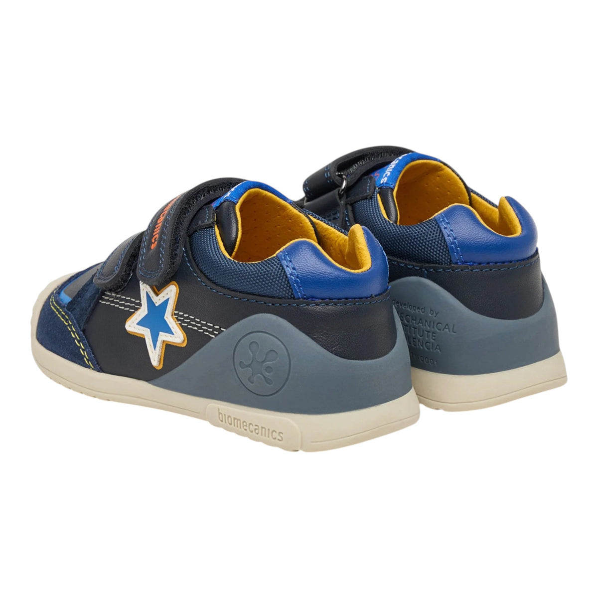ZAPATO BOTIN NIÑO DOBLE VELCRO ESTRELLA