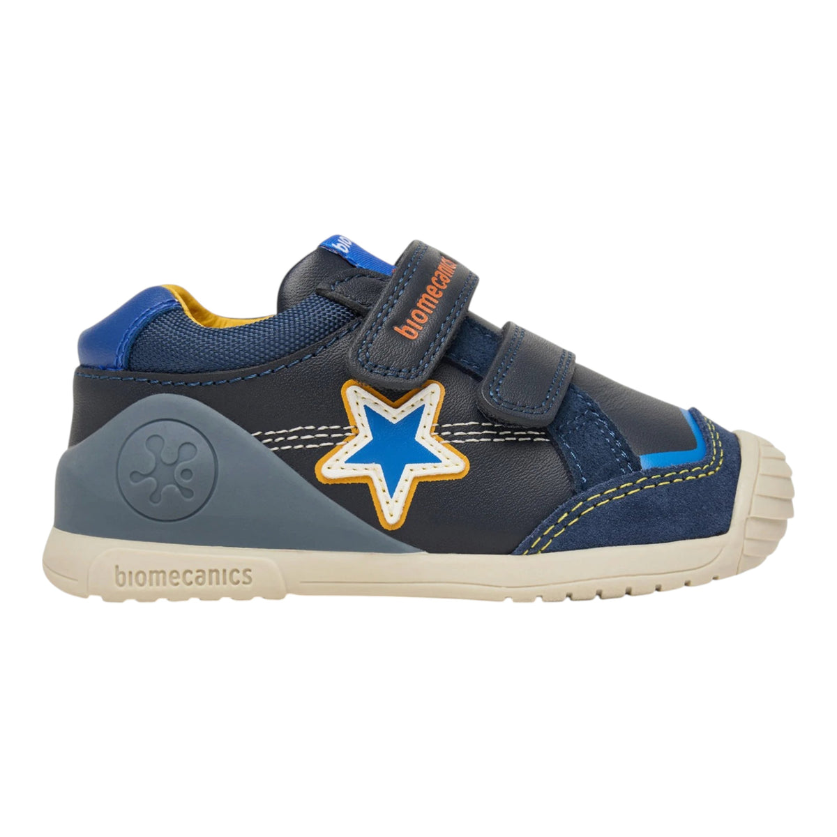 ZAPATO BOTIN NIÑO DOBLE VELCRO ESTRELLA