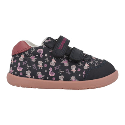 ZAPATO NIÑA WIDER DOBLE VELCRO ESTAMPADO