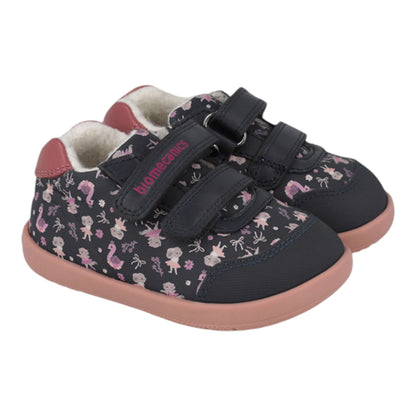 ZAPATO NIÑA WIDER DOBLE VELCRO ESTAMPADO