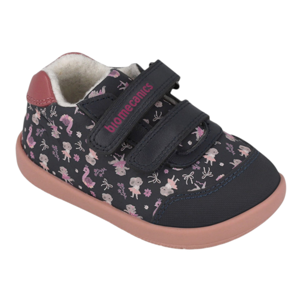 ZAPATO NIÑA WIDER DOBLE VELCRO ESTAMPADO