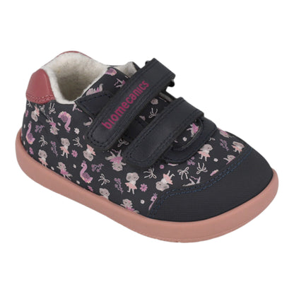 ZAPATO NIÑA WIDER DOBLE VELCRO ESTAMPADO