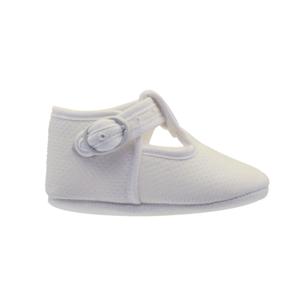 Zapatos Pekis Blancos para Bebé