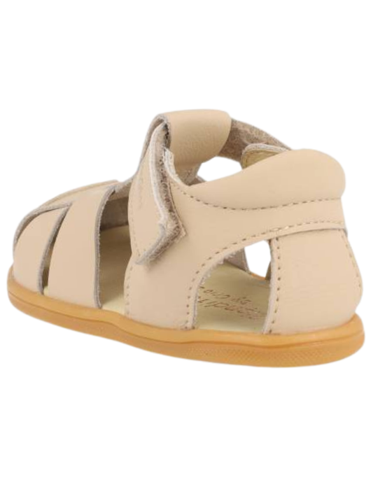 Sandalia Blanditos Barefoot Abierta Beige para Bebé (Unisex)