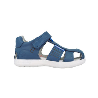 Sandalia Niño Velcro Básica Azul - BIOMECANICS