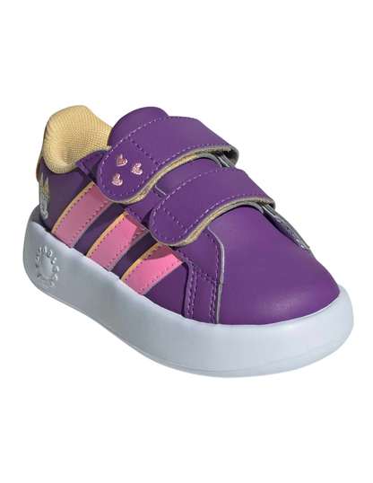 Tenis Adidas Grand Court Minnie CF I Morados para Niña